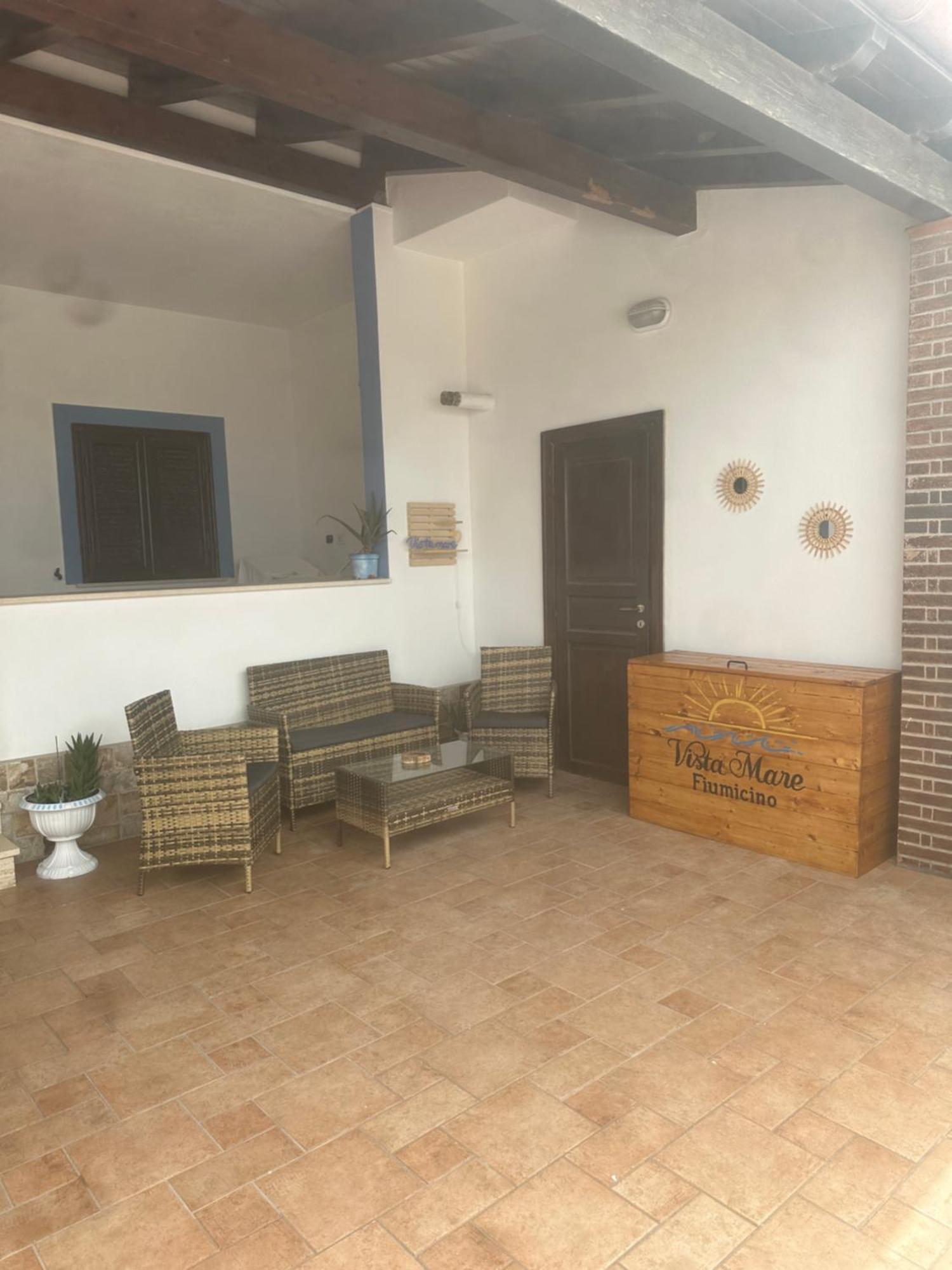 Villa Vista Mare Fiumicino Exterior foto